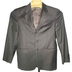 Andrew Fezza Sport Blazer Jacket 40R Men's All‎ Seasons Gray CASHMERE/wool Blend